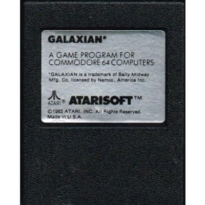 GALAXIAN C64 CARTRIDGE