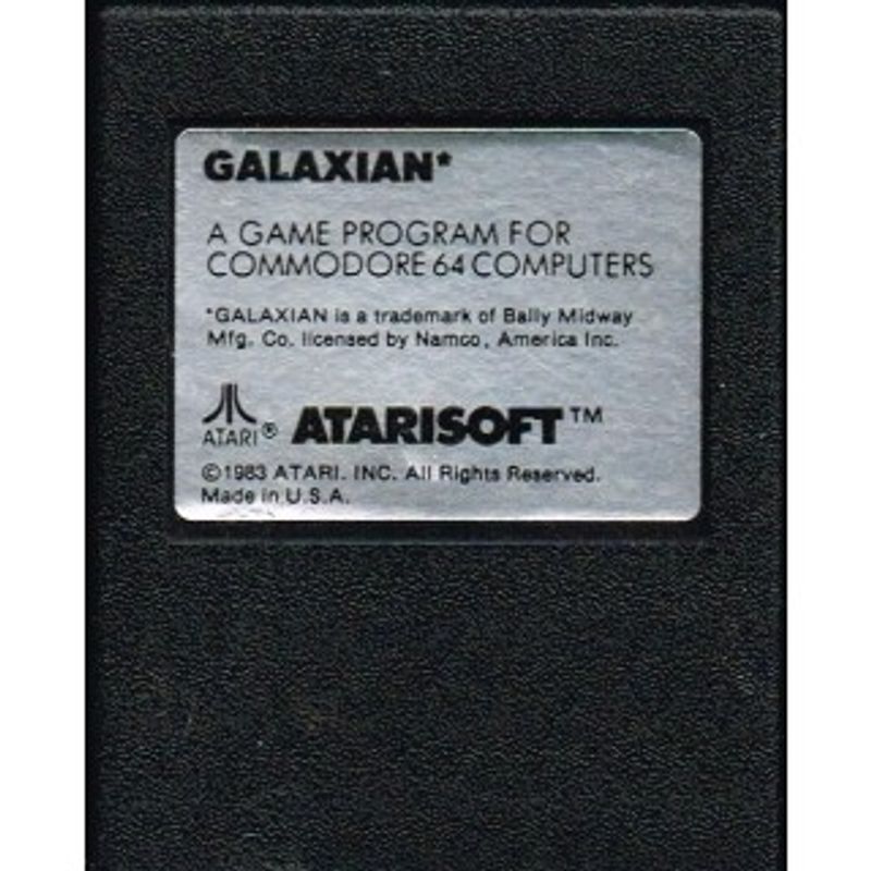 GALAXIAN C64 CARTRIDGE