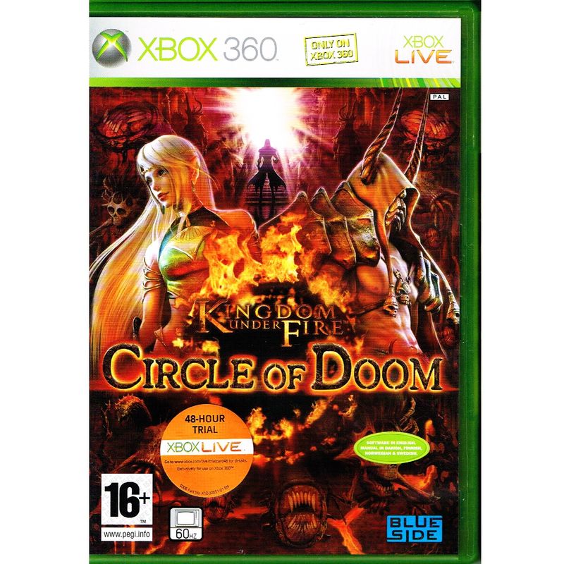 KINGDOM UNDER FIRE CIRCLE OF DOOM XBOX 360