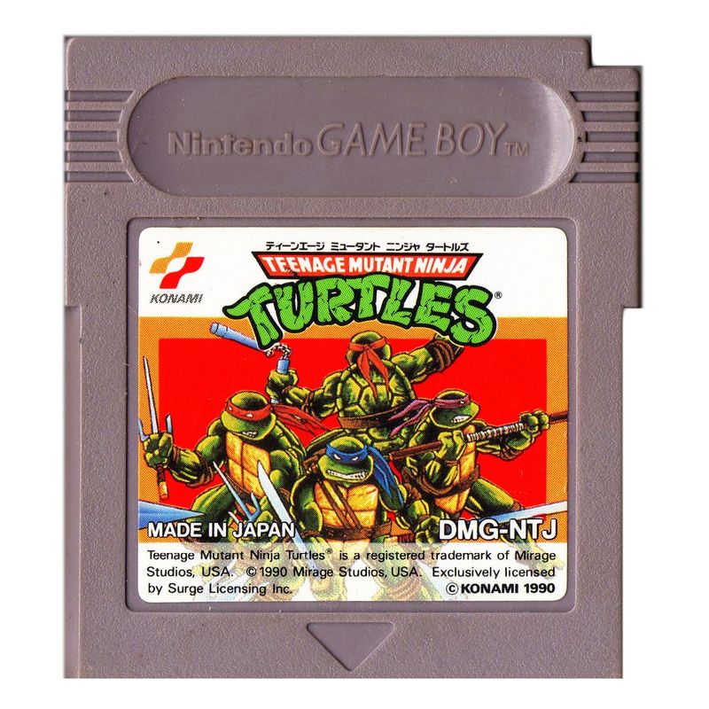 TEENAGE MUTANT NINJA TURTLES GAMEBOY JAPANSK