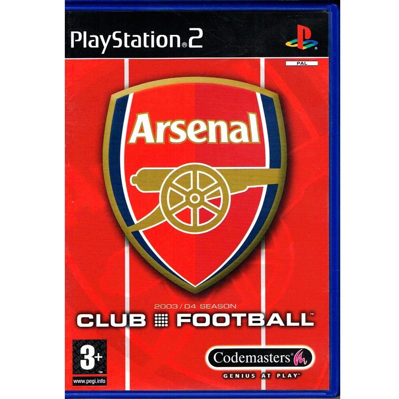 ARSENAL CLUB FOOTBALL PS2