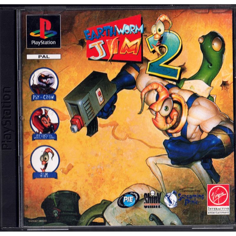 EARTHWORM JIM 2 PS1