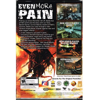 PAINKILLER EXPANSION BATTLE OUT OF HELL PC