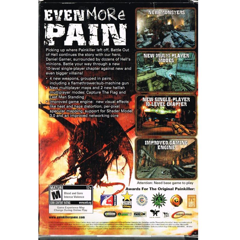 PAINKILLER EXPANSION BATTLE OUT OF HELL PC