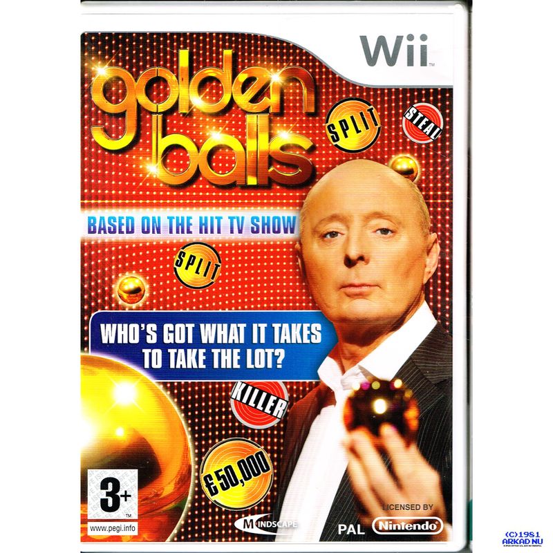 GOLDEN BALLS WII