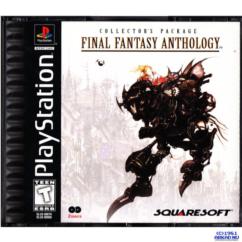 FINAL FANTASY ANTHOLOGY PS1 NTSC USA