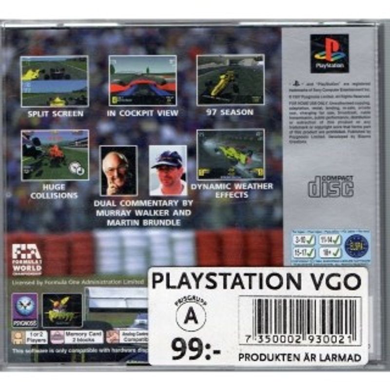 FORMULA 1 97 PS1