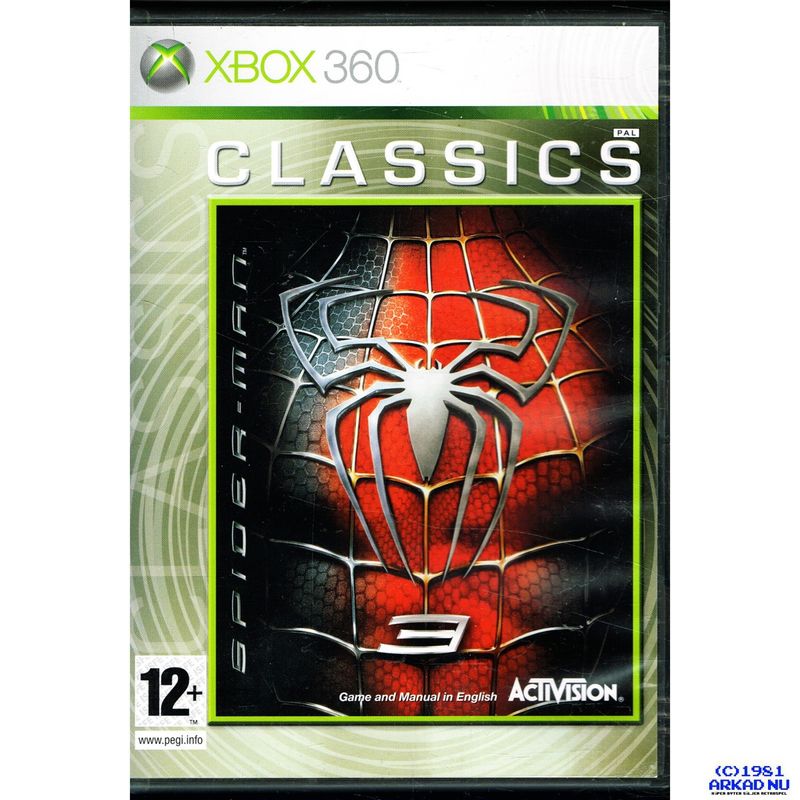 SPIDER-MAN 3 XBOX 360