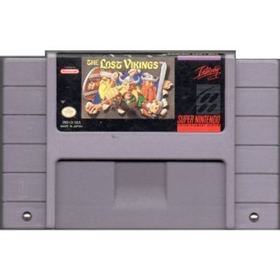 THE LOST VIKINGS SNES NTSC