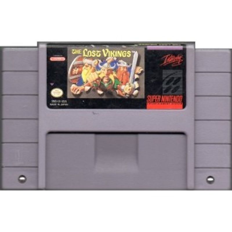 THE LOST VIKINGS SNES NTSC