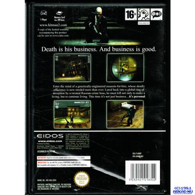 HITMAN 2 SILENT ASSASSIN GAMECUBE