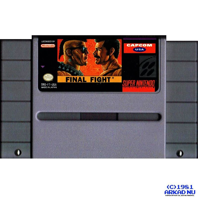 FINAL FIGHT SNES NTSC USA