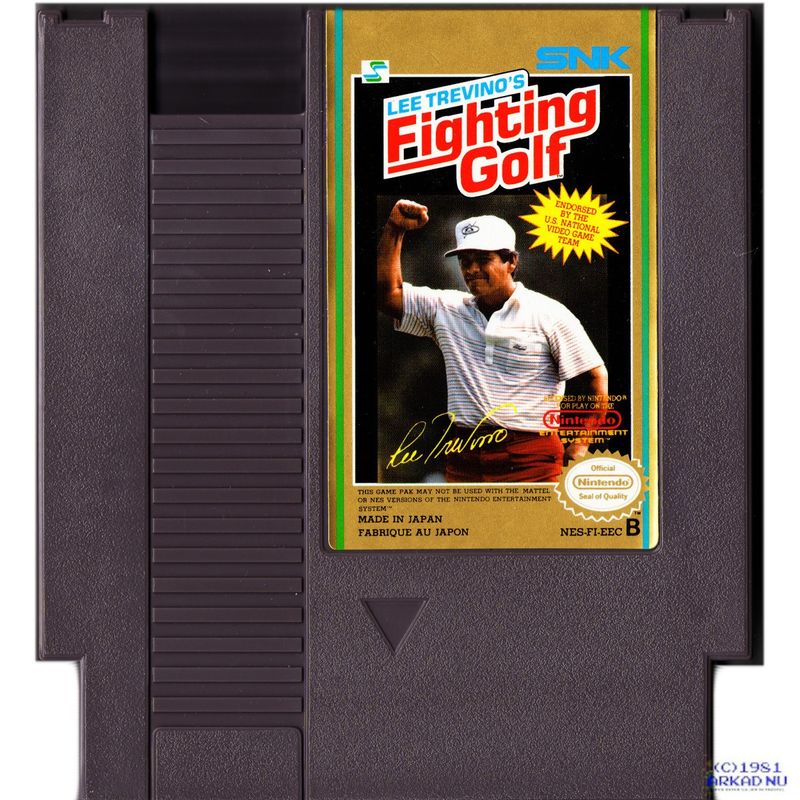 LEE TREVINO FIGHTING GOLF NES