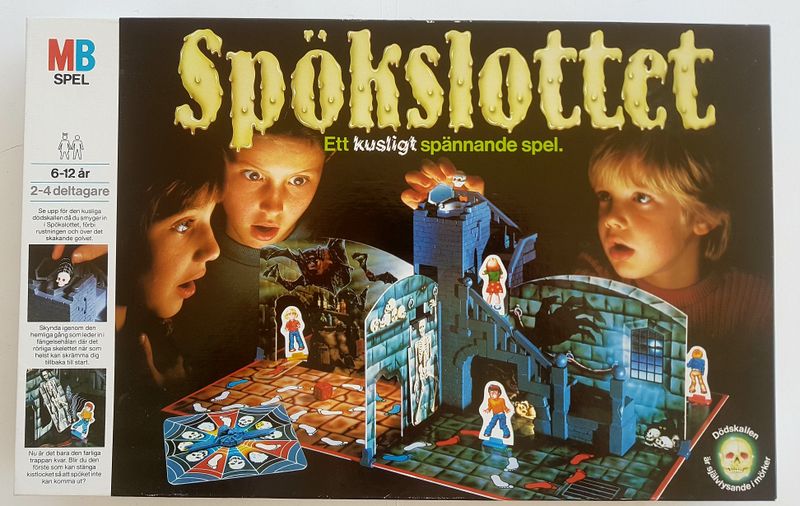 SPÖKSLOTTET MILTON BRADLEY MB 1993