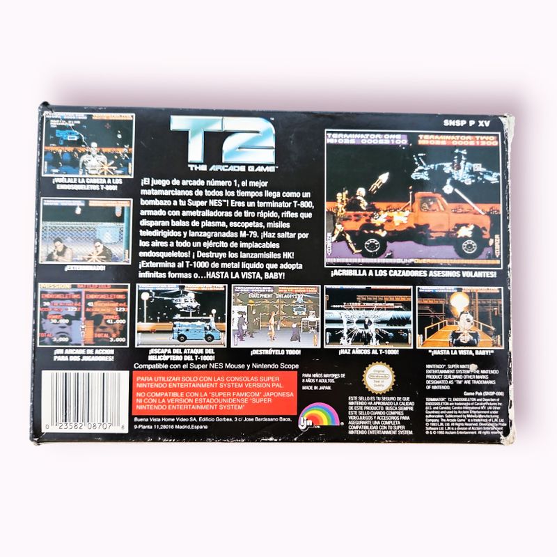 T2 THE ARCADE GAME SNES