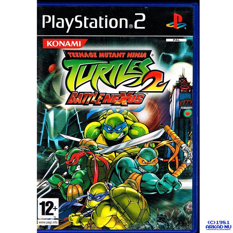 TEENAGE MUTANT NINJA TURTLES 2 BATTLE NEXUS PS2