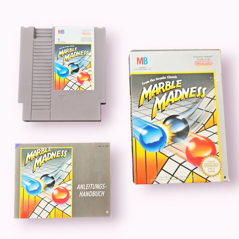 MARBLE MADNESS NES NOE