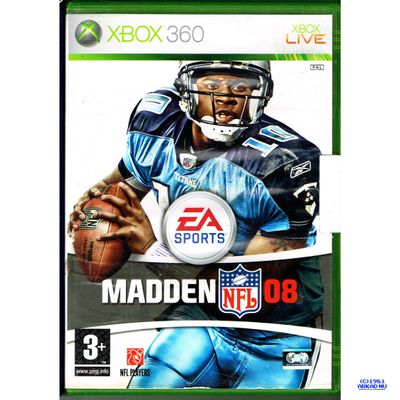 MADDEN NFL 08 XBOX 360