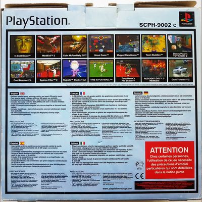 PLAYSTATION 1 BOXED