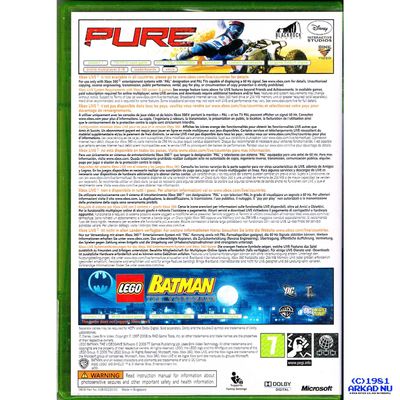 PURE + LEGO BATMAN XBOX 360