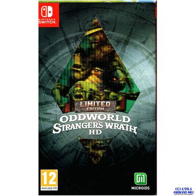 ODDWORLD STRANGERS WRATH HD LIMITED EDITION SWITCH