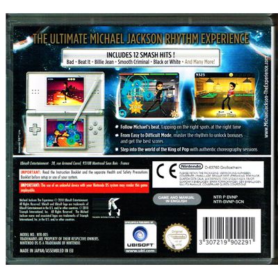 MICHAEL JACKSON THE EXPERIENCE DS