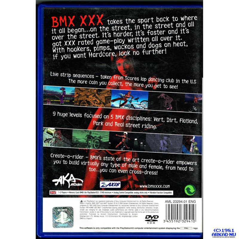 BMX XXX PS2