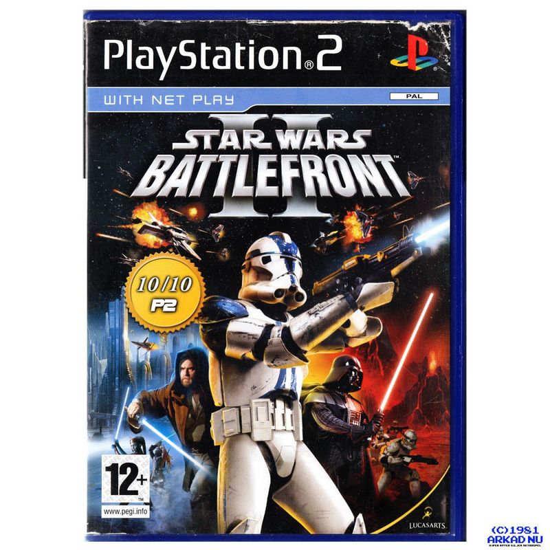 STAR WARS BATTLEFRONT II PS2