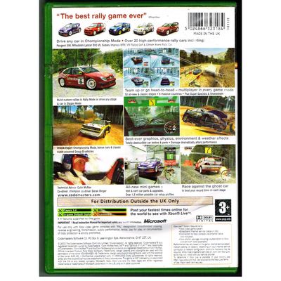 COLIN MCRAE RALLY 04 XBOX