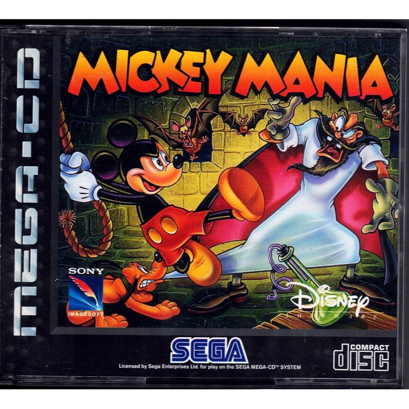 MICKEY MANIA MEGA-CD