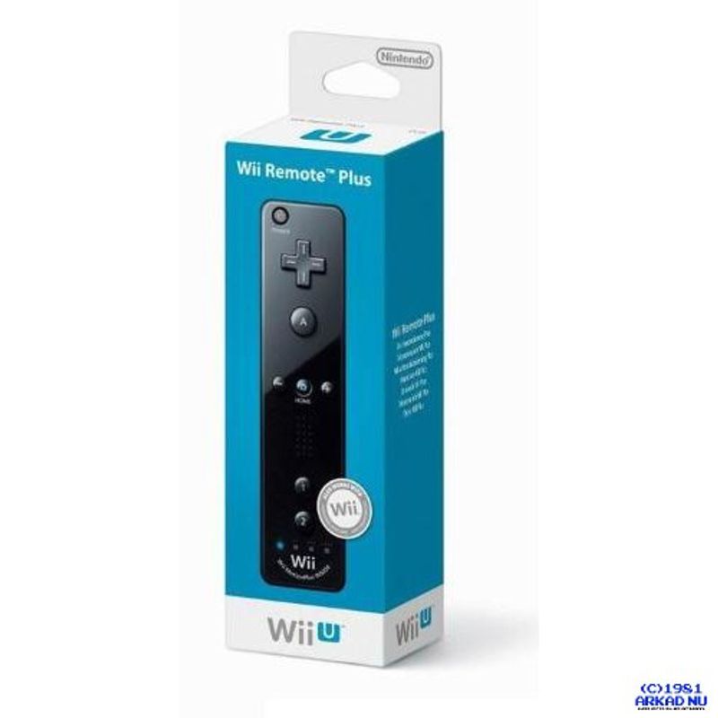 WII REMOTE PLUS SVART WII / WII U