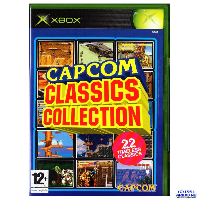 CAPCOM CLASSICS COLLECTION VOL 1 XBOX SEALED