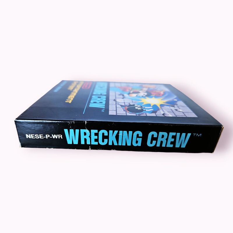 WRECKING CREW NES SCN 5 SKRUVARS SVENSK FÖRSTA UTGÅVA