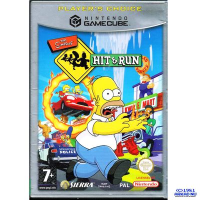 THE SIMPSONS HIT & RUN GAMECUBE