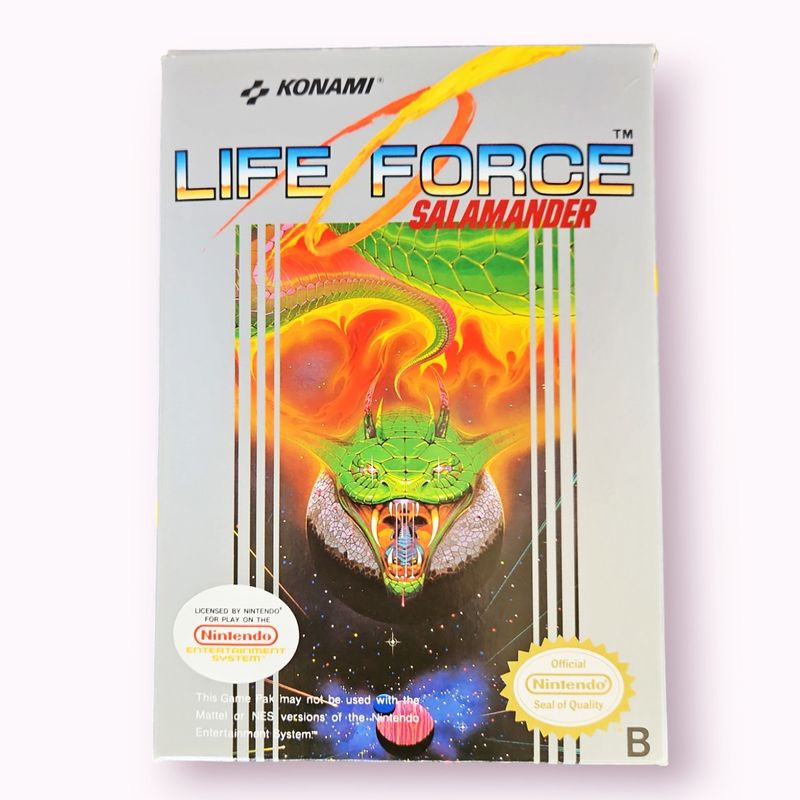 LIFE FORCE SALAMANDER NES SCN