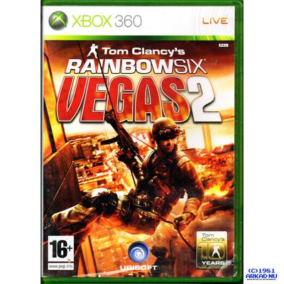 TOM CLANCYS RAINBOX SIX VEGAS 2 XBOX 360