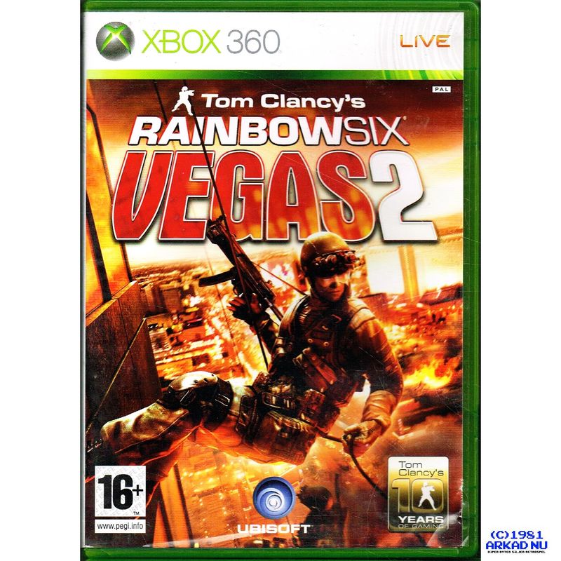 TOM CLANCYS RAINBOW SIX VEGAS 2 XBOX 360