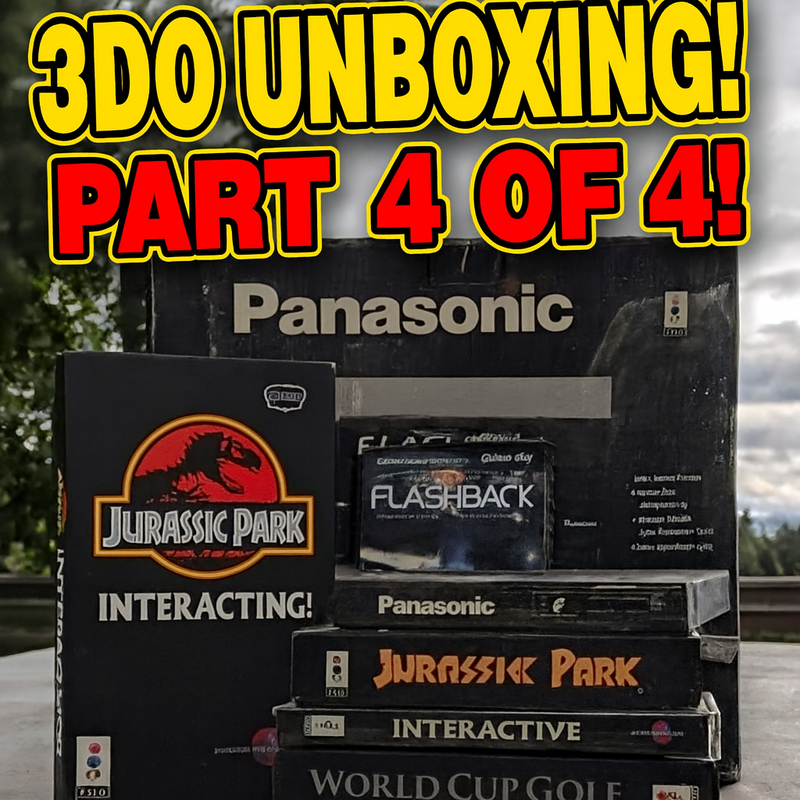 🎮 3DO UNBOXING – Panasonic FZ-1 & massor av spel! 📀🔥