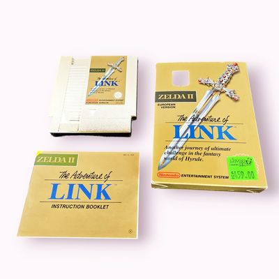 ZELDA II THE ADVENTURE OF LINK BIGBOX NES SCN