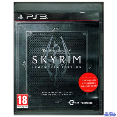 THE ELDER SCROLLS V SKYRIM LEGENDARY EDITION PS3