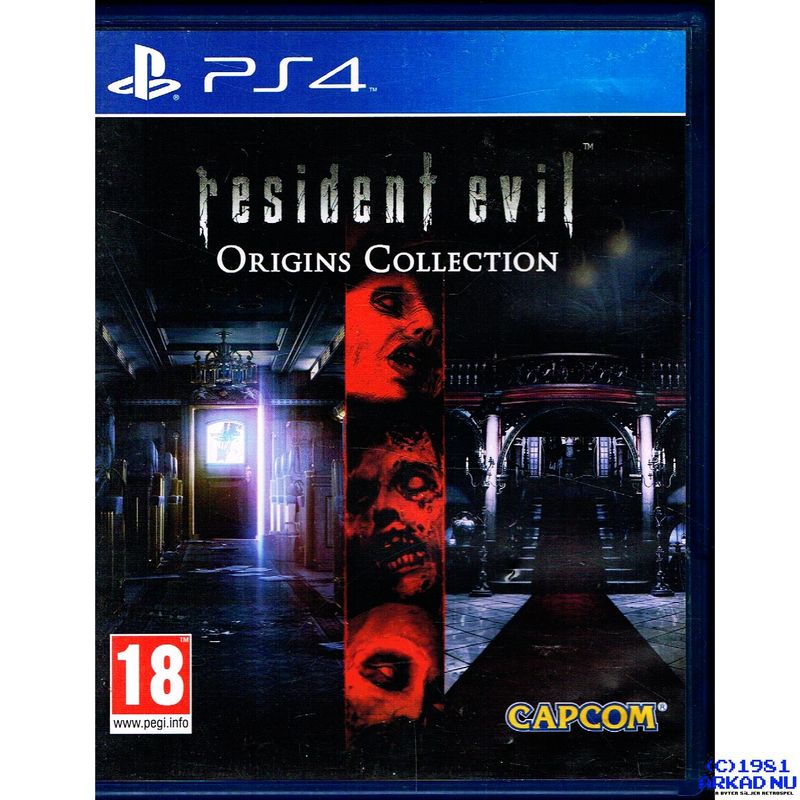 RESIDENT EVIL ORIGINS COLLECTION PS4