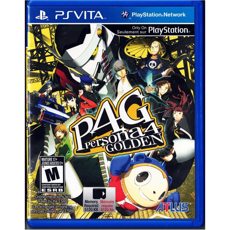 PERSONA 4 GOLDEN P4G PS VITA