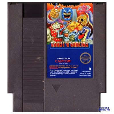 GHOST N GOBLINS NES SCN