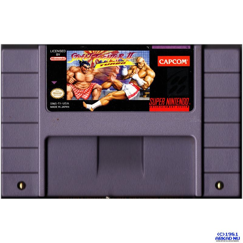 STREET FIGHTER II TURBO SNES NTSC