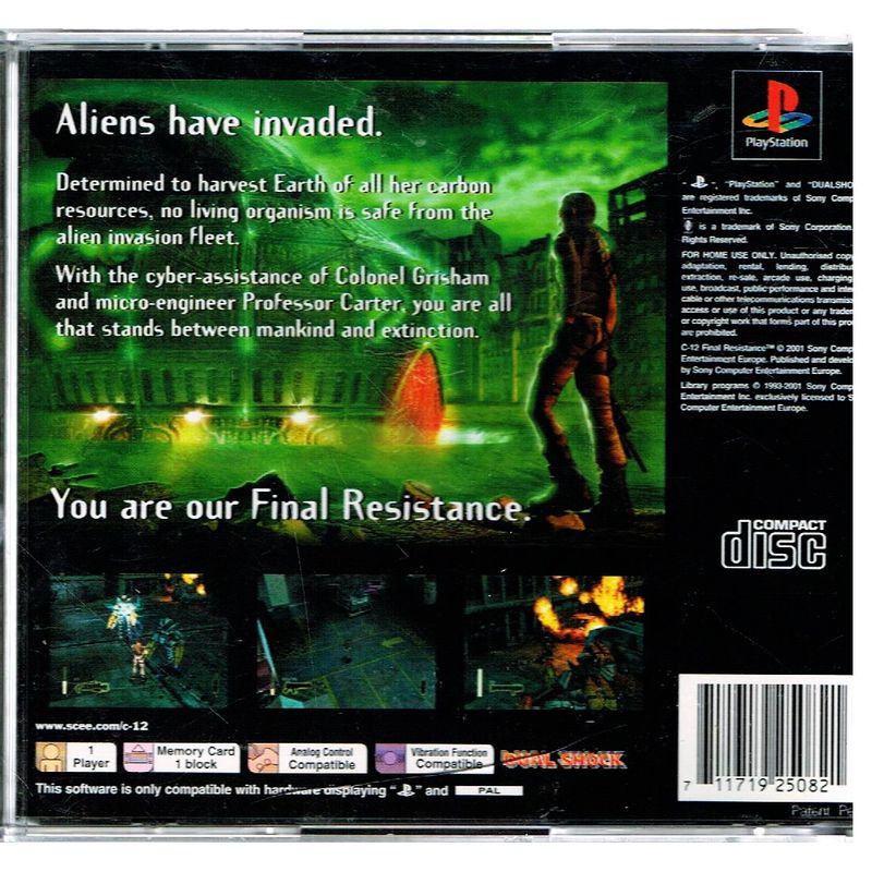 C-12 FINAL RESISTANCE PS1