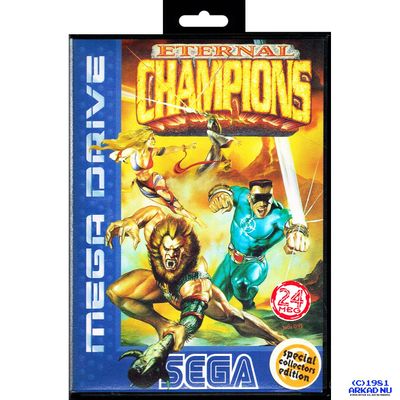 ETERNAL CHAMPIONS SPECIAL COLLECTORS EDITION MEGADRIVE