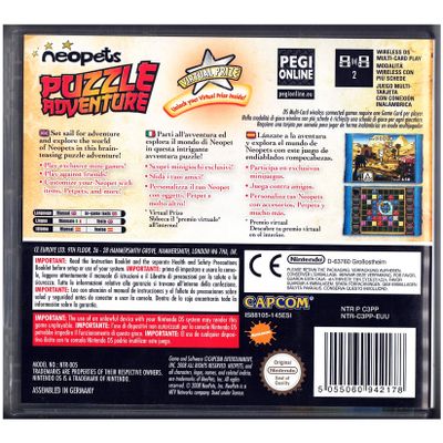 NEOPETS PUZZLE ADVENTURE DS