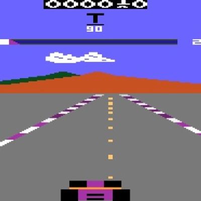 POLE POSITION Atari 2600 Cartridge