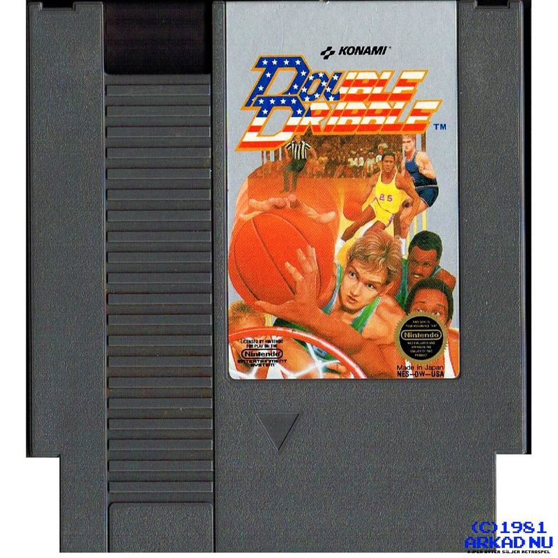 DOUBLE DRIBBLE NES REV-A