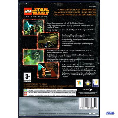 LEGO STAR WARS THE VIDEOGAME PS2